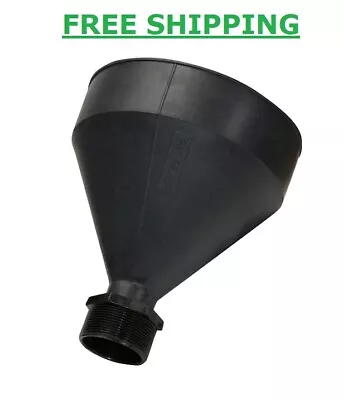 55 Gallon Barrel Funnel Threaded Drum W/ 2 Inch Bung Opening 3 Quart Black NEW • $14.40