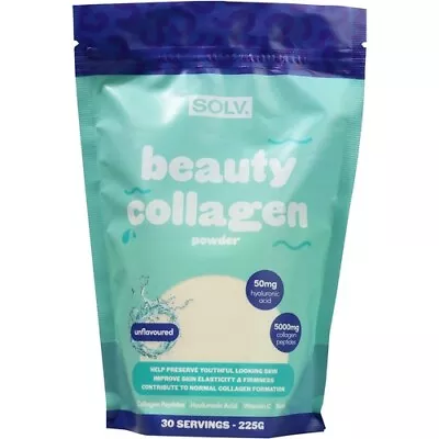 Hydrolised Marine Collagen Peptides 225g Beauty Collagen Powder DATED MAR/24 • £10.99