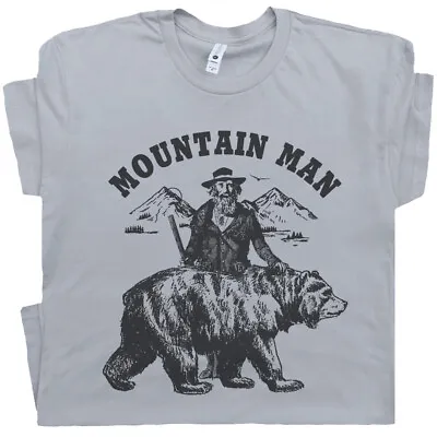 Mountain Man T Shirt Country Music Tee Popcorn Sutton Moonshine Grizzly Adams  • $19.99
