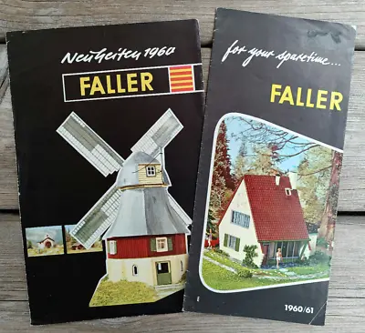 Faller Mini Catalogue 1960 1960/61 Model Railways Modeller English Deutsch • £17.50
