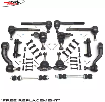 LIFETIME Ball Joint Tie Rod Pitman Idler Arm Kit 93 95 Chevrolet GMC K1500 4x4  • $269.10