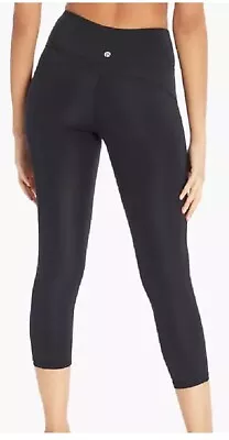 NEW Marika Sport Women's Solid Performance Capri Black Size XS (0-2) $42 Retail • $13.95