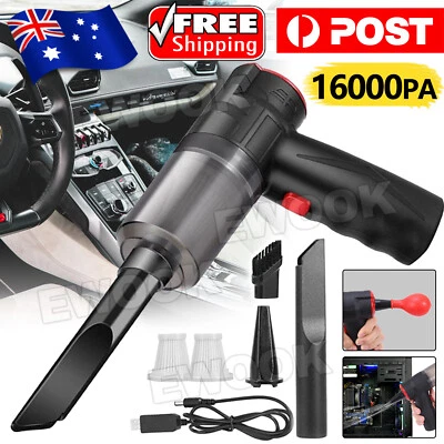 $27.95 • Buy 16000Pa 150W Car Handheld Vacuum Cleaner Cordless Wet Dry Air Duster Wireless AU