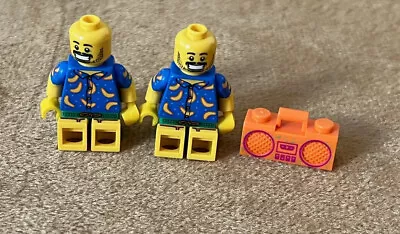 LEGO Party Banana Minifigures W/Radio -  Loose - Juice Bar 5005250 • $15.75