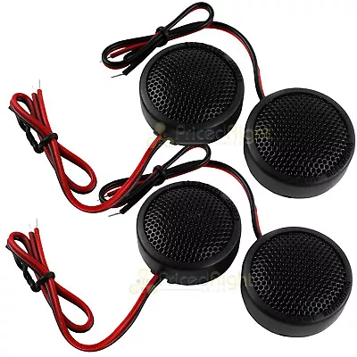 4 Memphis Audio 1  Soft Dome Tweeters 120 Watts Max Street Reference SRX1 Car • $39.95