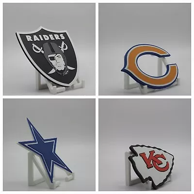 Custom 3D Printed NFL Team Logo Sign - Choose Your Team! • $59.99