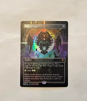 Mana Crypt - FOIL - Lost Caverns Of Ixalan Special Guest • $130
