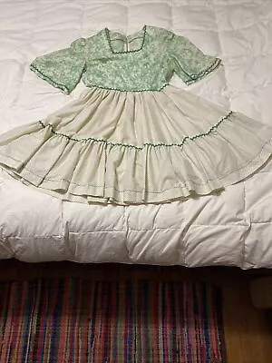 Vintage Lady's Square Dance Dress Size Small Handmade • $49.95