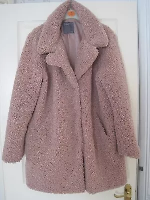 Papaya By Matalan Size 20 Pale Pink Coat - See Description • £15