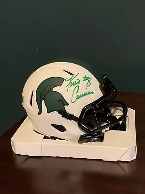 Kirk Cousins Signed Michigan State Lunar Speed Mini Helmet Beckett Witness Bas • $139.99