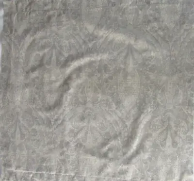 RESTORATION HARDWARE Italian 29th C. Medallion Euro Sham In Gray Paisley. • $24.95