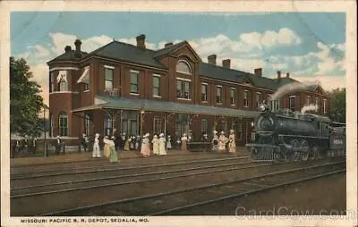 SedaliaMO Missouri Pacific R.R. Depot Teich Pettis County Railroad Depot • $9.99