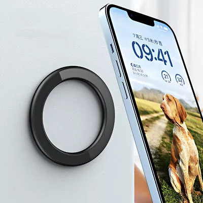 Magnetic Ring Holder For Mobile Phone Magsafe Car Stands Wall Holder Sticker UK • £1.20