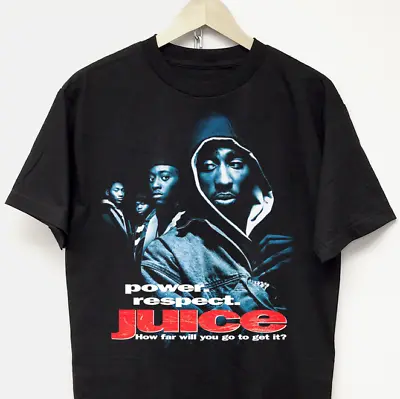 JUICE MOVIE T-SHIRT Vtg Rap Tee Hoodie Wu Tang Travis Scott Biggie Ftp Jordan 90 • $24.65