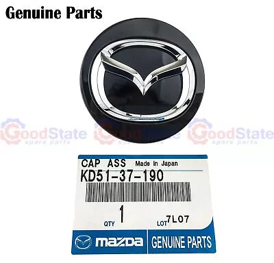 GENUINE Mazda 3 6 CX 3 CX 5 CX 9 RX 8 Black Alloy Wheel Centre Cap Rim Hub Cap • $28.07