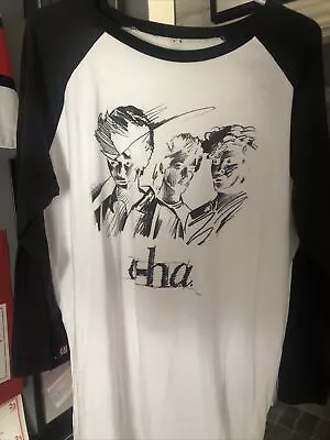 Aha Concert T Shirt Raglan Official Merchandise Concert Morton Harket • £65