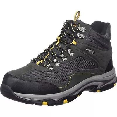 Skechers Men's Relaxed Fit: Trego Pacifico Hiking Boot - 65672 - Grey - 11.5 • $85.45