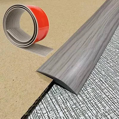 Self Adhesive PVC Flat Floor Transition Strip Laminate Floor Door Divider Strip • $23.21