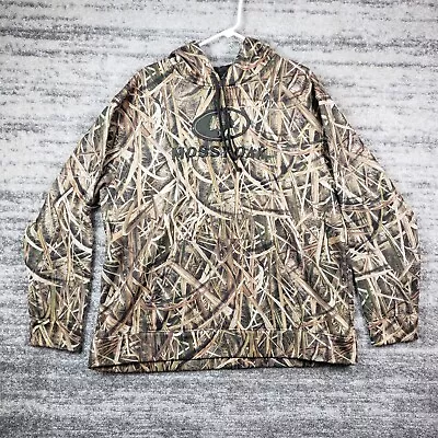 Mossy Oak Hoodie Men's XL Pullover Woodland Camo Hunting Drawstring • $24.95