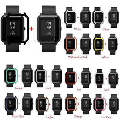 Case Shell For Xiaomi Huami Amazfit Bip Youth Watch With Screen Protector AR9 • $14.48