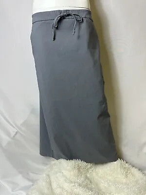 Venezia Brand Size 18 Grey Long Skirt W Pockets • $14.99