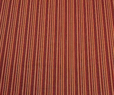 P Kaufmann Syncopation Pomegranate Red Stripe Furniture Fabric By The Yard 54 W • $9.99