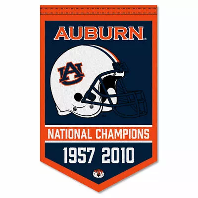 Auburn Tigers Football National Champions Banner Flag • $18.95