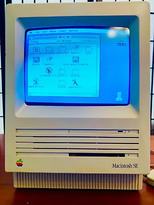 MACINTOSH SE    PRICE DROP   -4mb Mem - 80mb HDD - 800k Floppy • $240