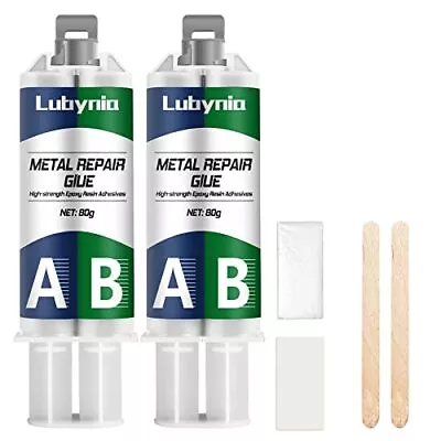 Metal Glue High-Strength Metal To Metal Glue 2 Pack Metal Glue Heavy Duty Hig... • $15.01