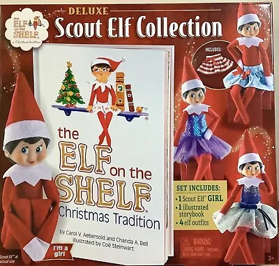 $39.99 • Buy DELUXE Scout Elf Collection (Girl) The Elf On The Shelf Christmas Tradition