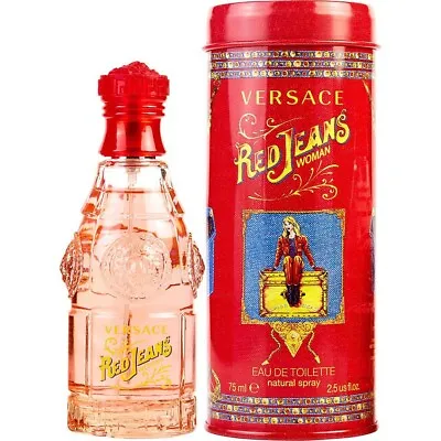 RED JEANS By Versus Versace Perfume For Women 2.5 Oz Edt NEW IN BOX • $21.10