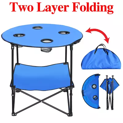 £17.99 • Buy Folding Camping Chairs Outdoor Garden Table Lightweight Hiking Fishing Chair