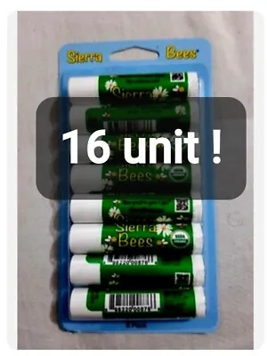 Sierra Bees Organic Lip Balms   Tamanu & Tea Tree  16 Pack 0.15 Oz (4.25 G) Each • $33.99