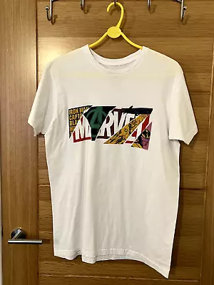 Mens White Marvel Avengers T-Shirt - Medium • £8