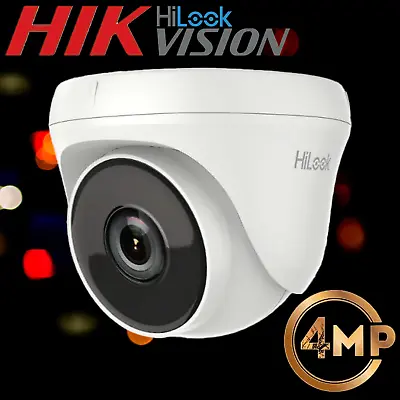 £21.50 • Buy Hikvision 4MP Camera Ultra HD IR Outdoor Security CCTV Outdoor Camera Dome IP67