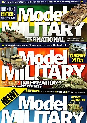 Model Military International Magazine Back Issue Selection 2006 - 2016 • £3.99