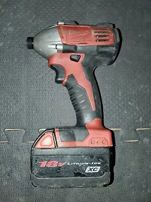 Milwaukee M18 1/4  2650-20 Hex Compact Impact Driver Battery Charger Works Great • $70