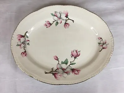 Vintage Homer Laughlin Small Serving Platter - Dogwood Design • $13.99