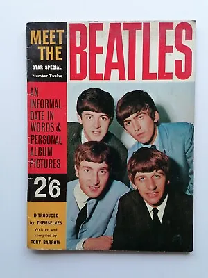 Meet The Beatles  Star Special Original 1963 Uk Magazine • £14.99