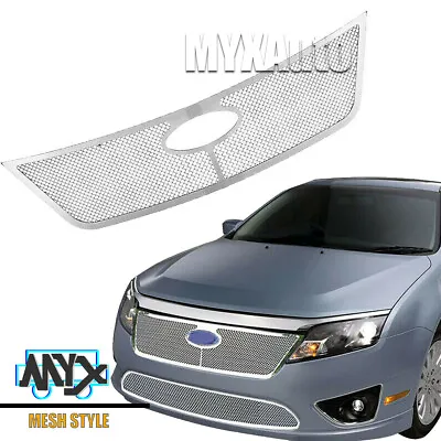 $122.39 • Buy Stainless Steel Mesh Main Upper Grille Grill Insert Fits 2010-2012 Ford Fusion