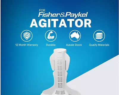 Agitator For Fisher & Paykel 8.5kg Washsmart Washer Wa8560g1 | Free Shipping • $89.95