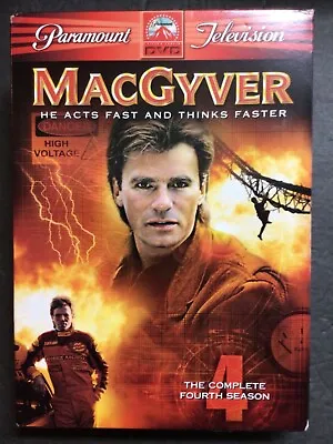 MacGYVER - Complete Fourth Season - Richard Dean Anderson - DVD - NRMT!  • $7.99