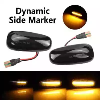 $13.29 • Buy 2PCS Dynamic Turn Signal Side Marker Light For Opel Zafira A 99-05 Astra G 98-09