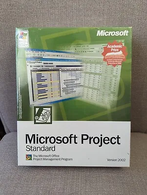 Microsoft Project Standard Version 2002 Full Version Brand New • $42.49