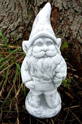 Latex Gnome With Flower Mold Plaster Concrete Mould 9 H X 4  W • $79.95