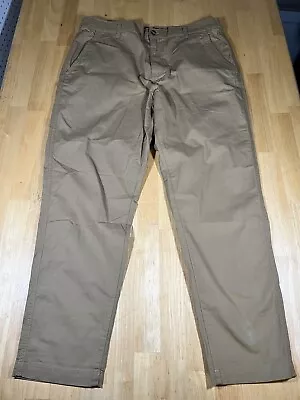 NEW Eddie Bauer RipStop Mens Hiking Pants Size 38 X 30 Ermine Brown NWTs • $24.99