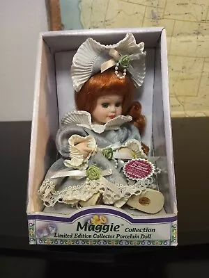 Maggie Collection Limited Edition Collector Porcelain Red Haired Doll • $15