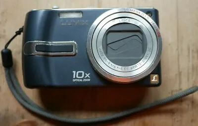 Panasonic LUMIX DMC-TZ2 6.0MP Digital Camera - Grey - Working But Faulty • £5.99
