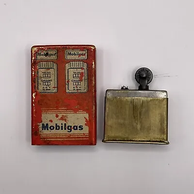 Mobilgas Genuine Vintage 1950’s Dealer Petrol Bowser Cigarette Lighter *RARE* • $229