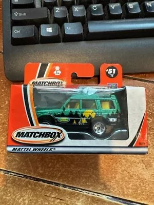 2002 Matchbox Land Rover Discovery #51 With 50th Logo RARE • $19.99